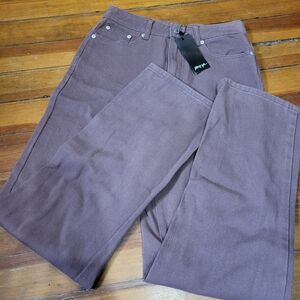 Nasty Gal Brown Boyfriend Jeans